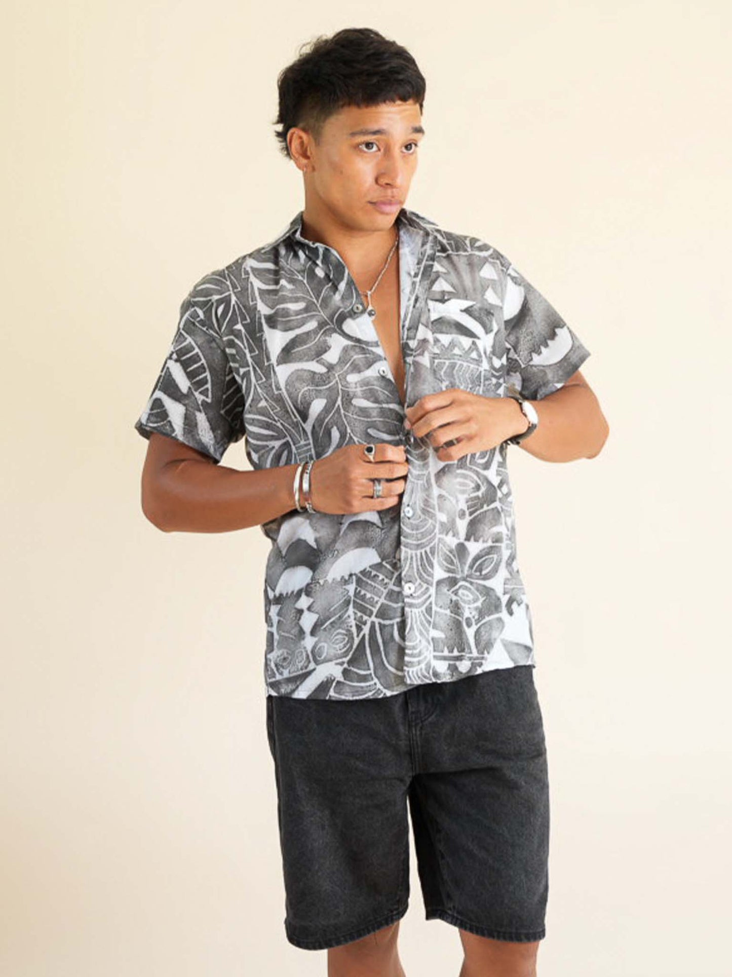 Taputu Shirt - Stone