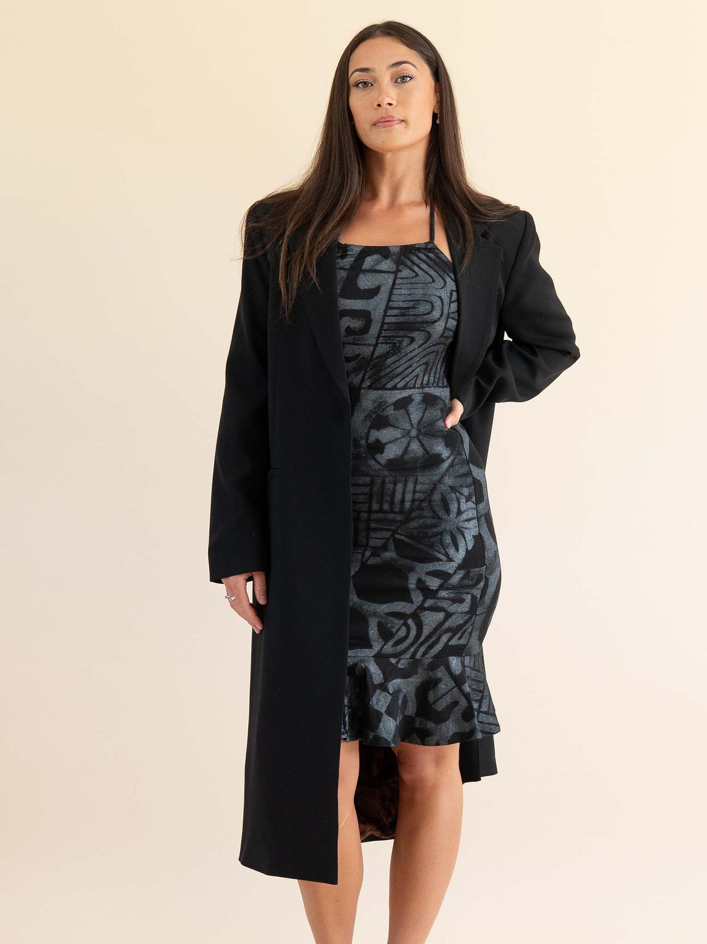 Vira Spring Coat - Black