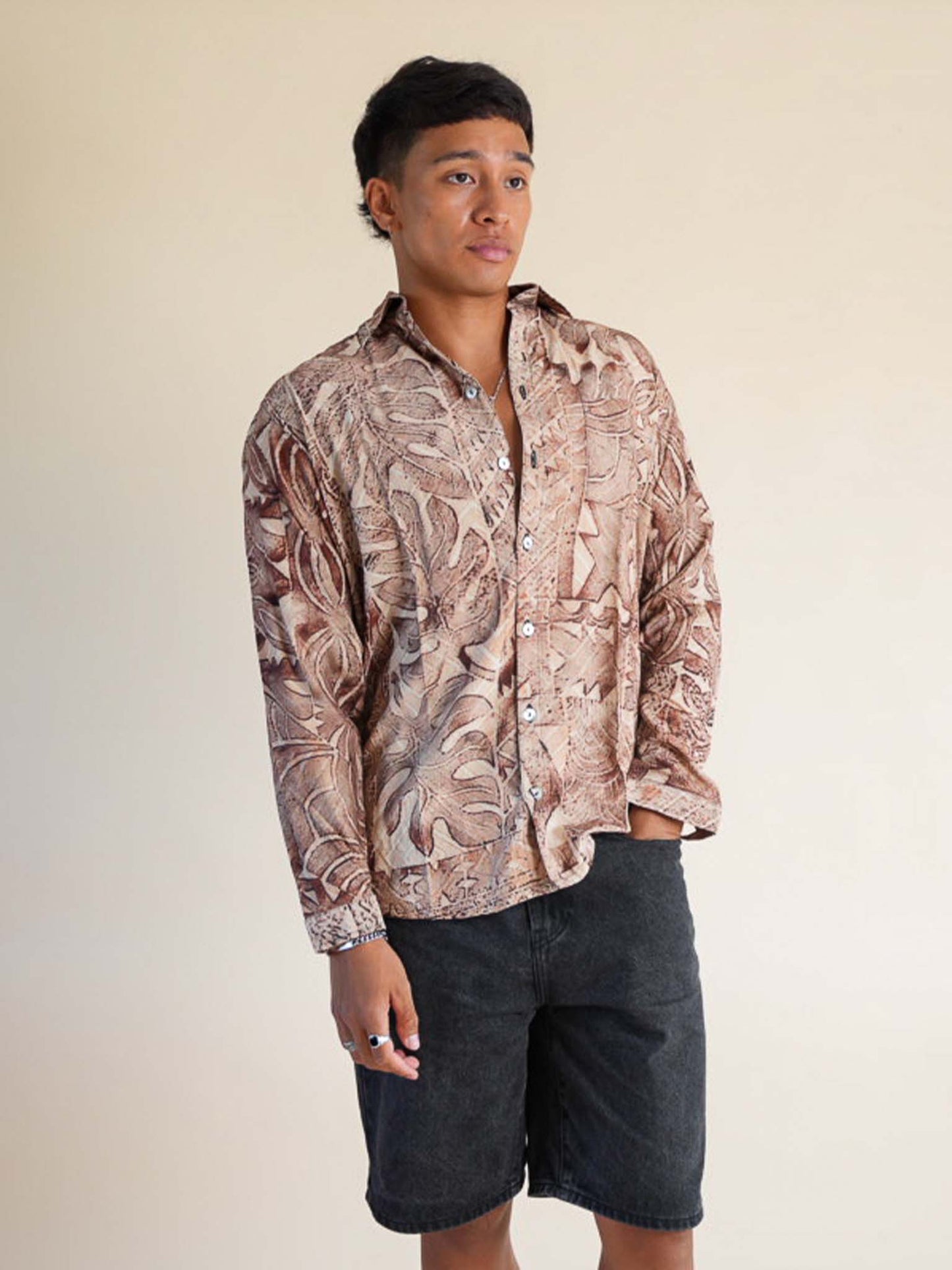 Koloa Shirt - Dark Sandstone