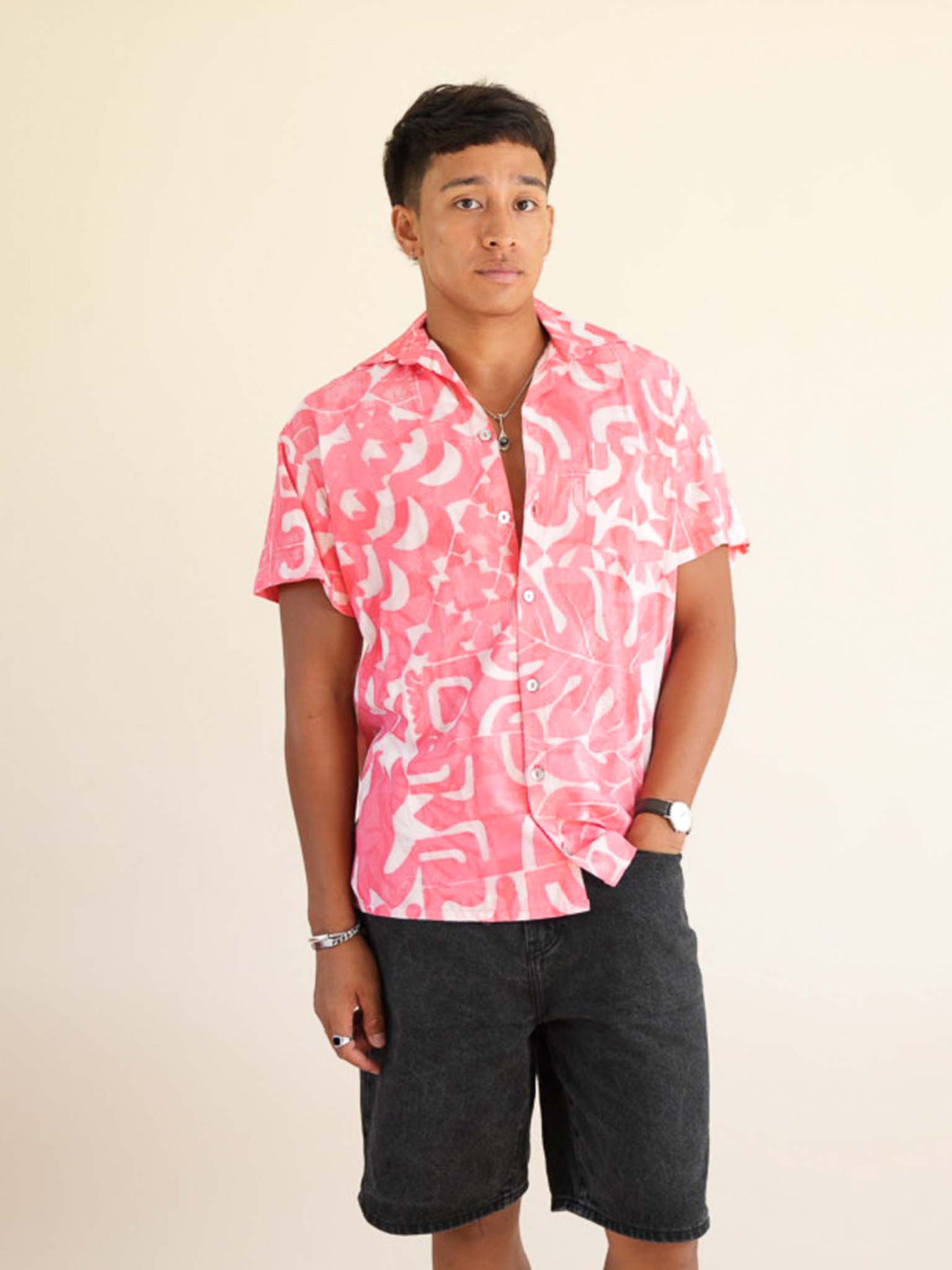 Taputu Shirt Rayon - Dawn