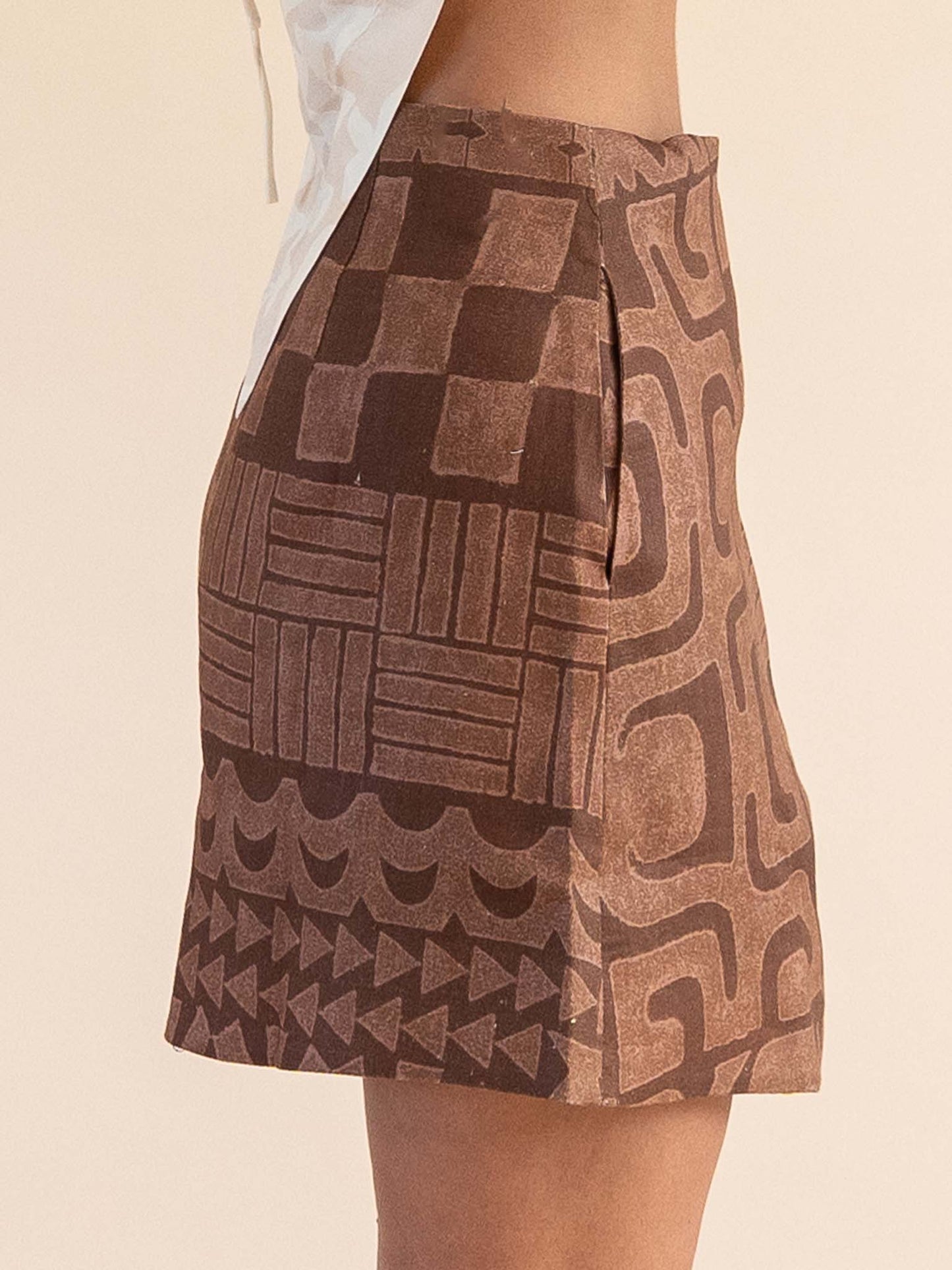 Hinatea Wrap Skirt - Coco
