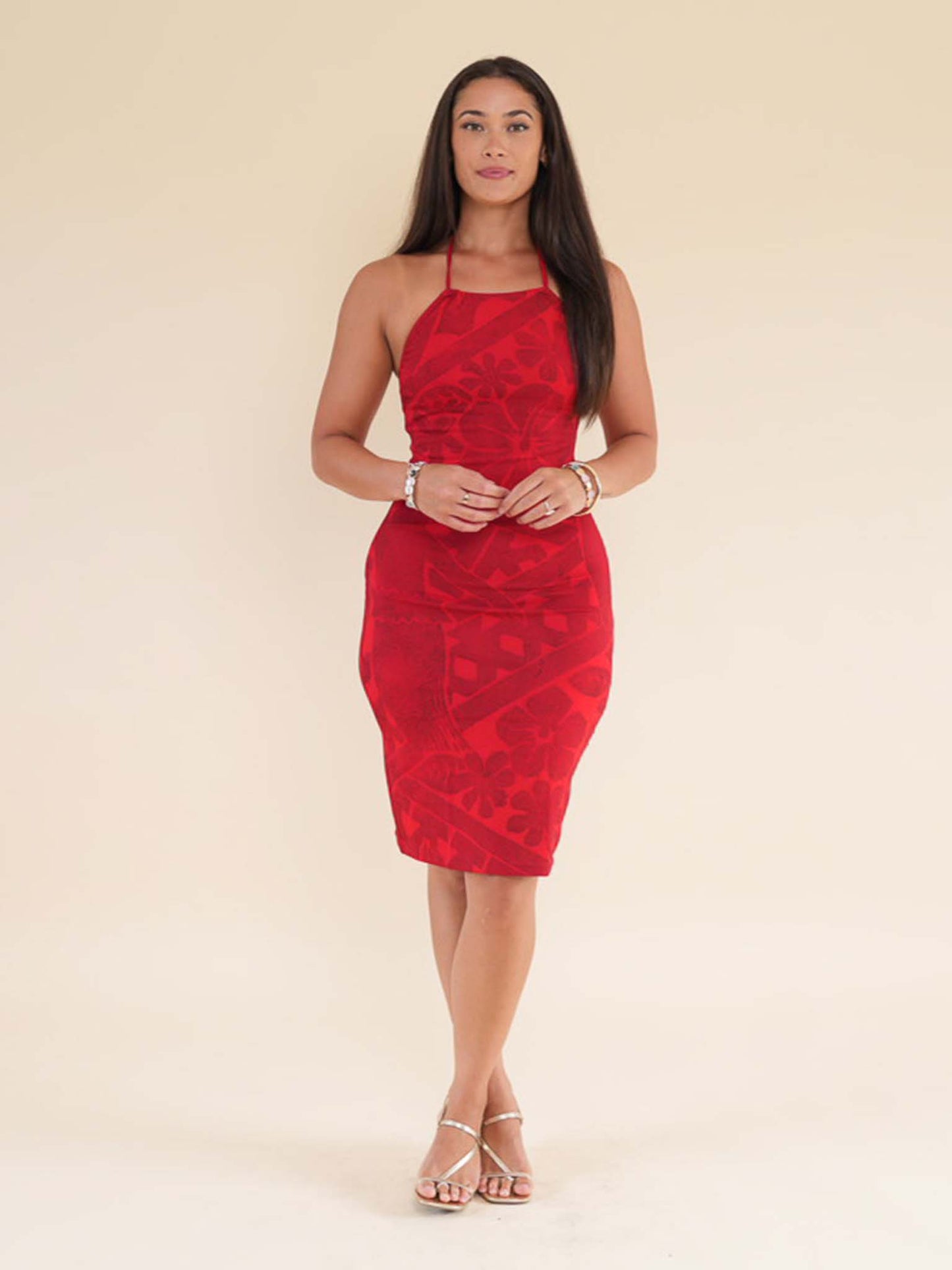 Terii Dress Midi - Sienna