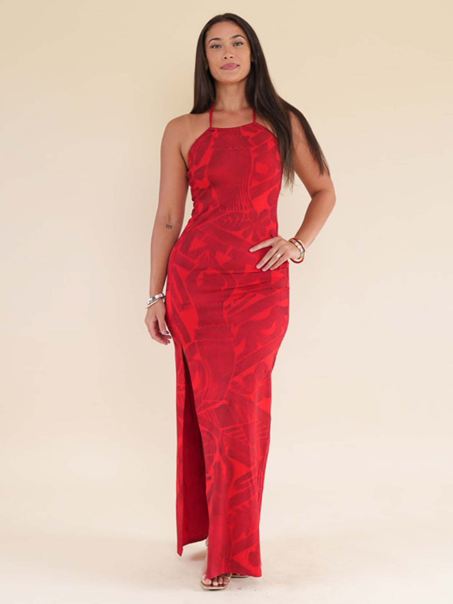 Terii Dress Long - Sienna