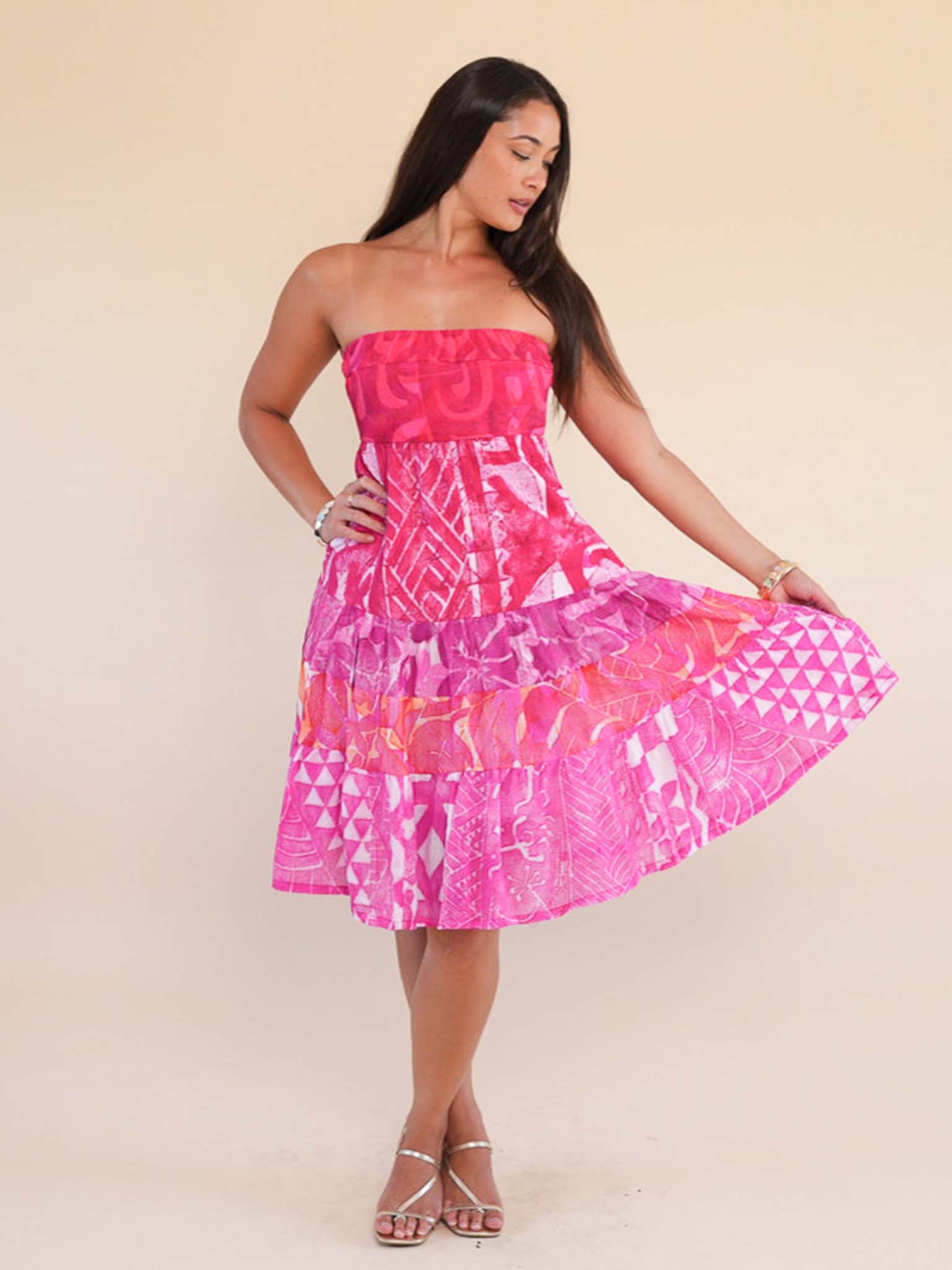 Kate Dress Mini -  Dark Cerise