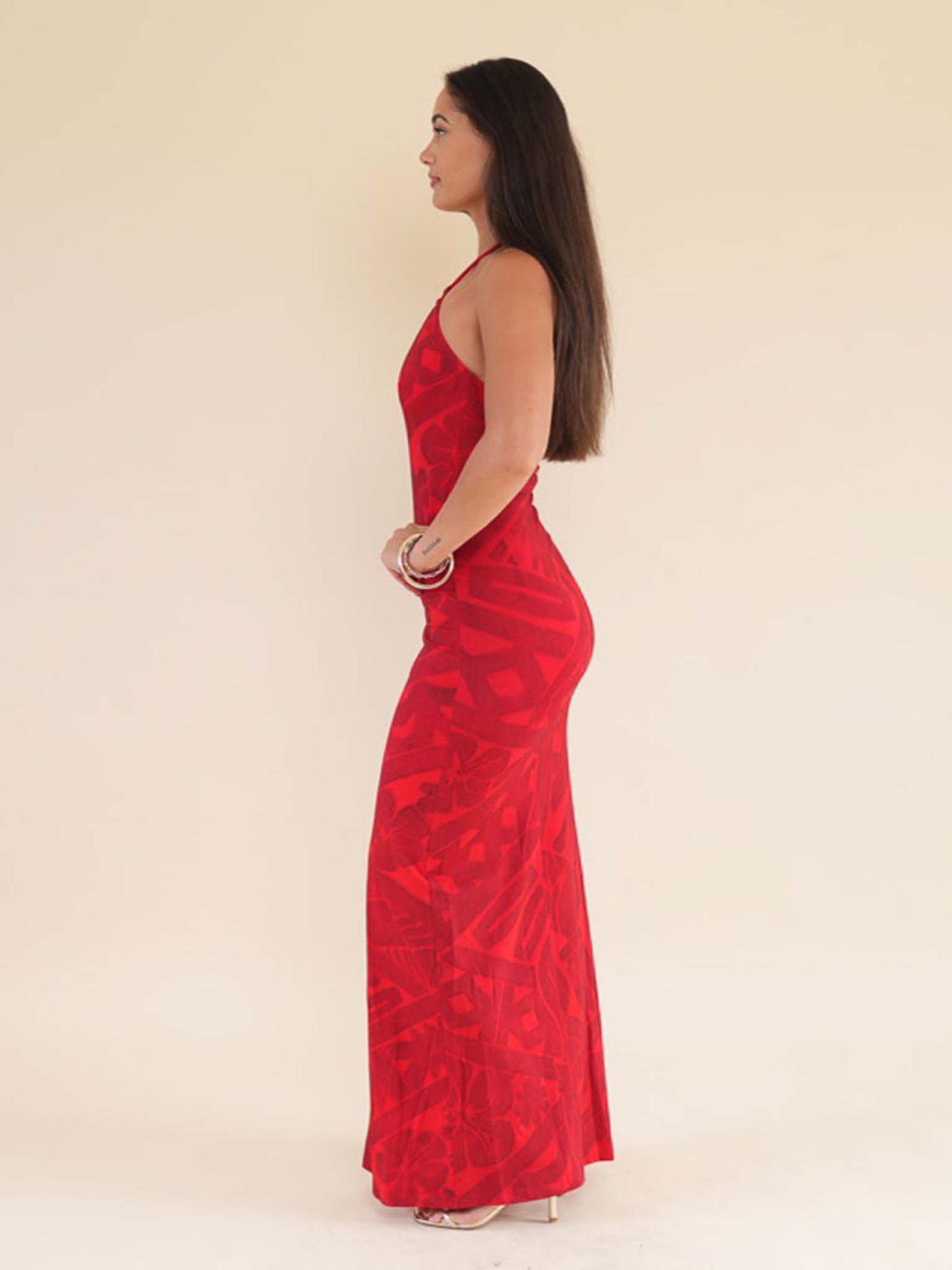 Terii Dress Long - Sienna