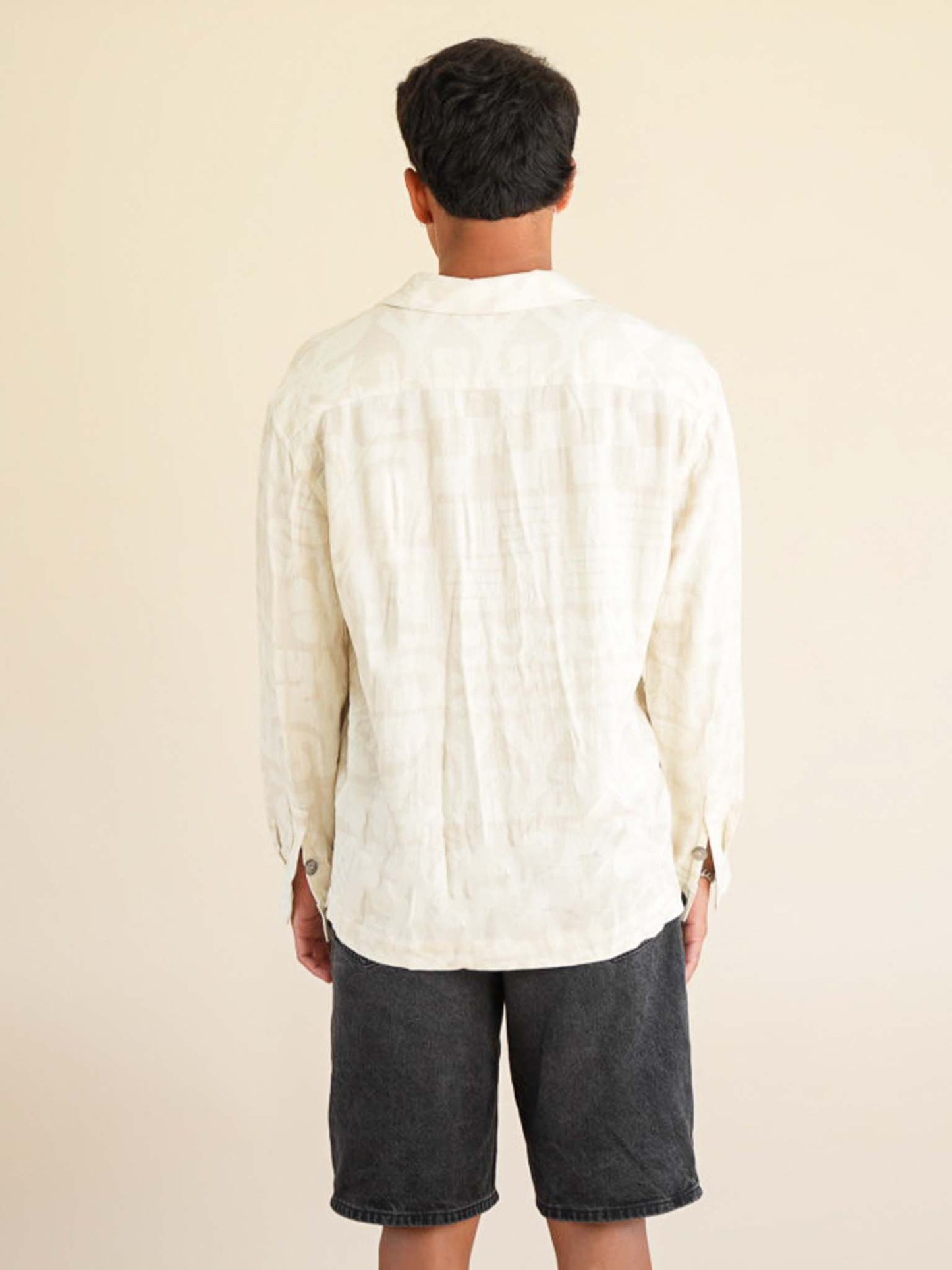 Tamavi Long Sleeve Shirt - Cream