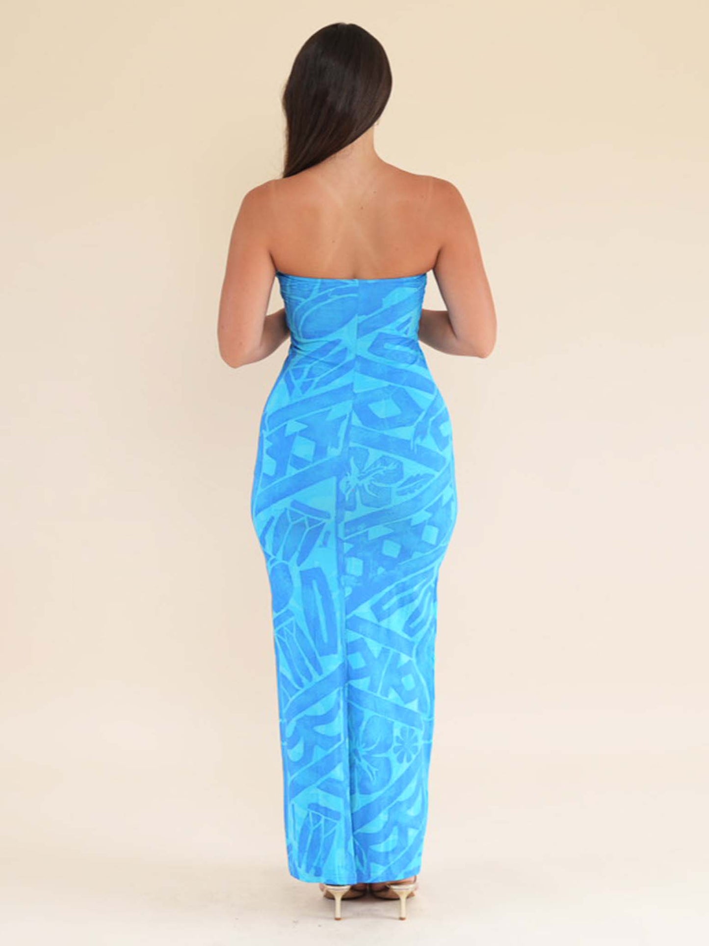 Mina Dress Long - Waimea