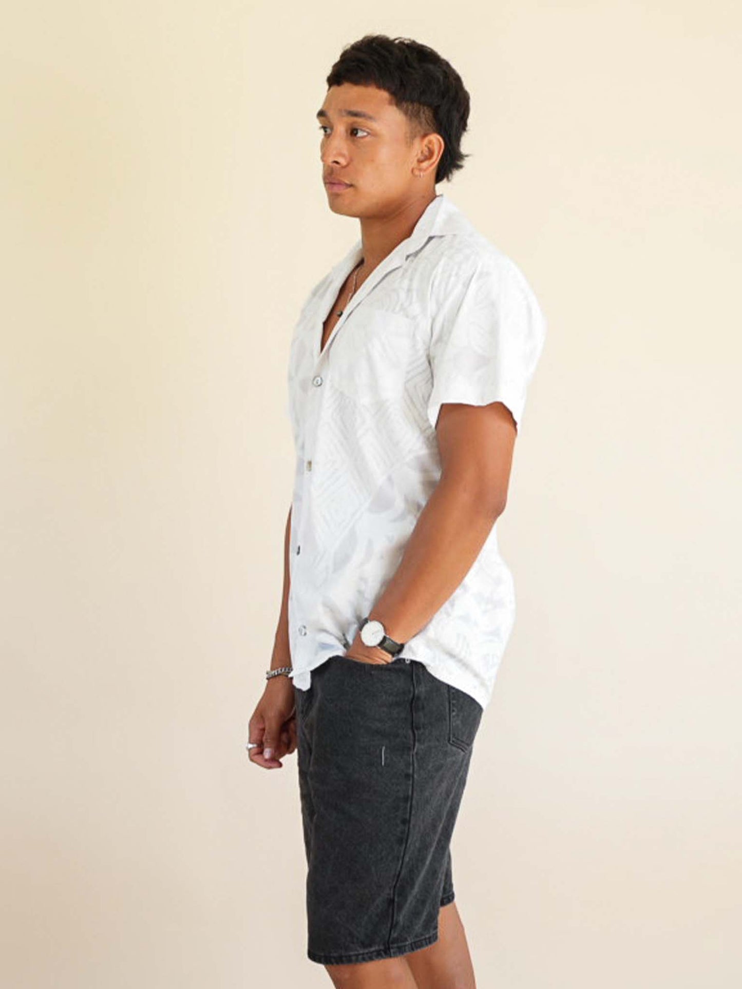 Taputu Shirt - Gardenia