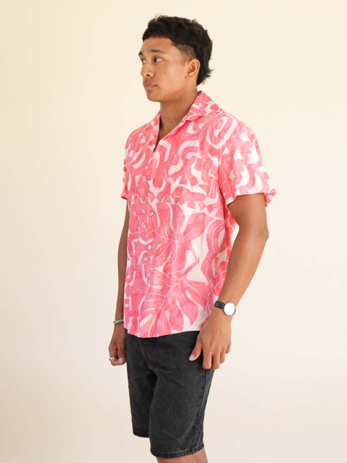 Taputu Shirt Rayon - Dawn
