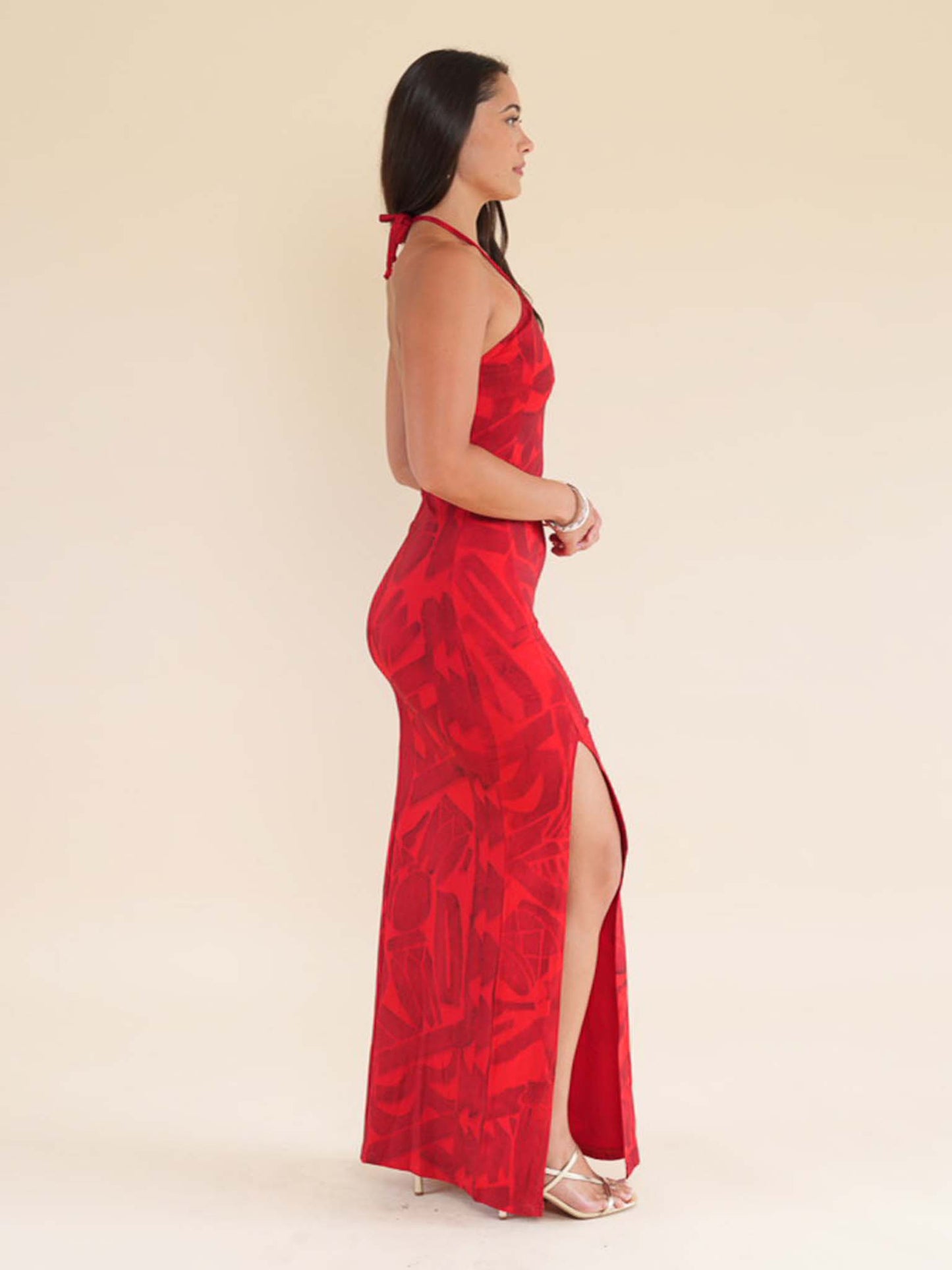 Terii Dress Long - Sienna