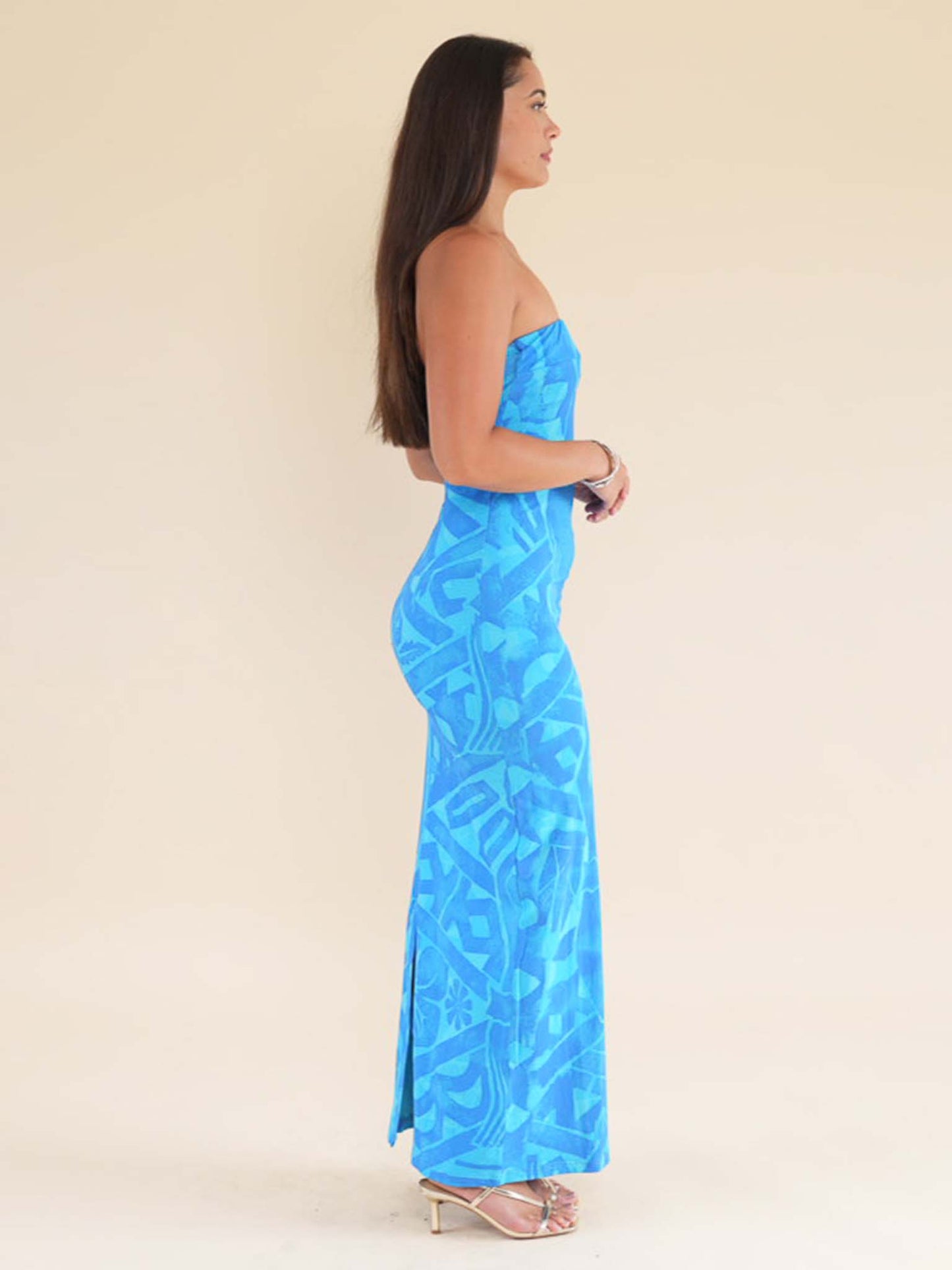 Mina Dress Long - Waimea