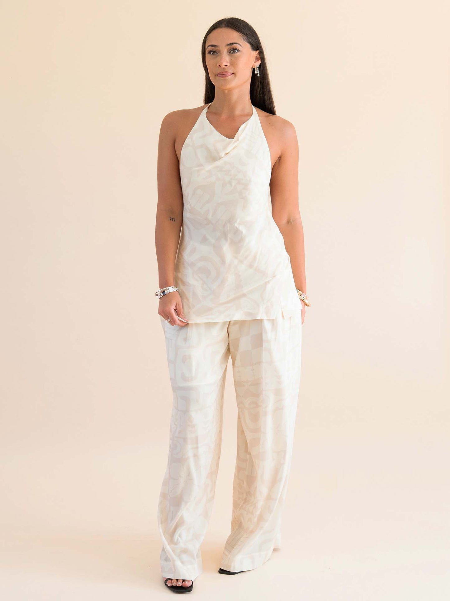 Mi'i Halter Top - Cream