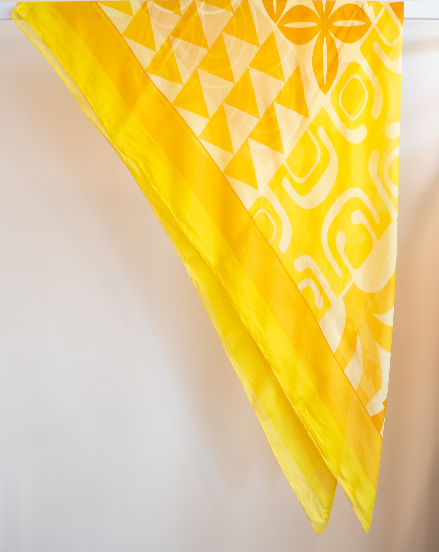 Silk Scarf - Yellow