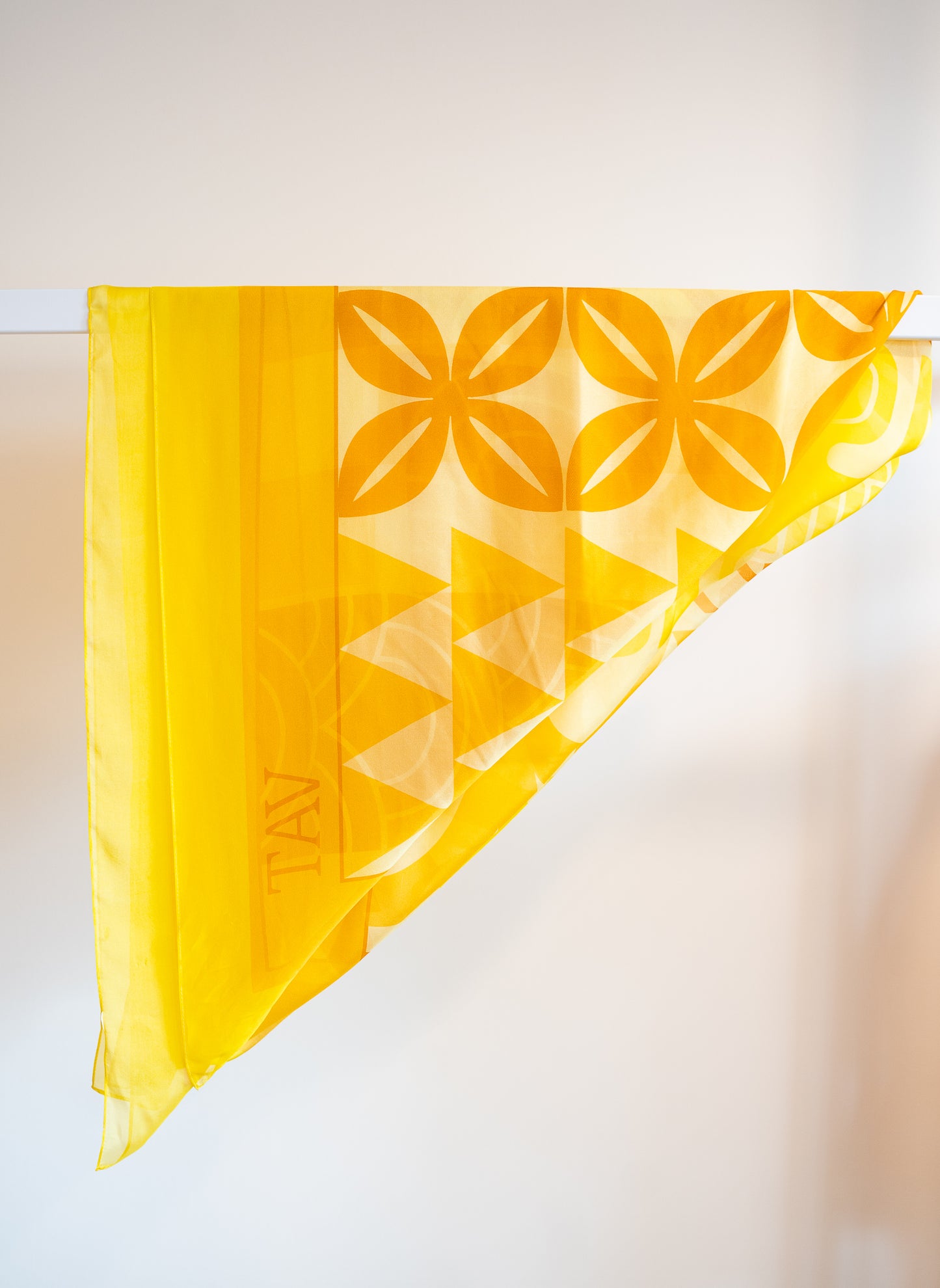 Silk Scarf - Yellow