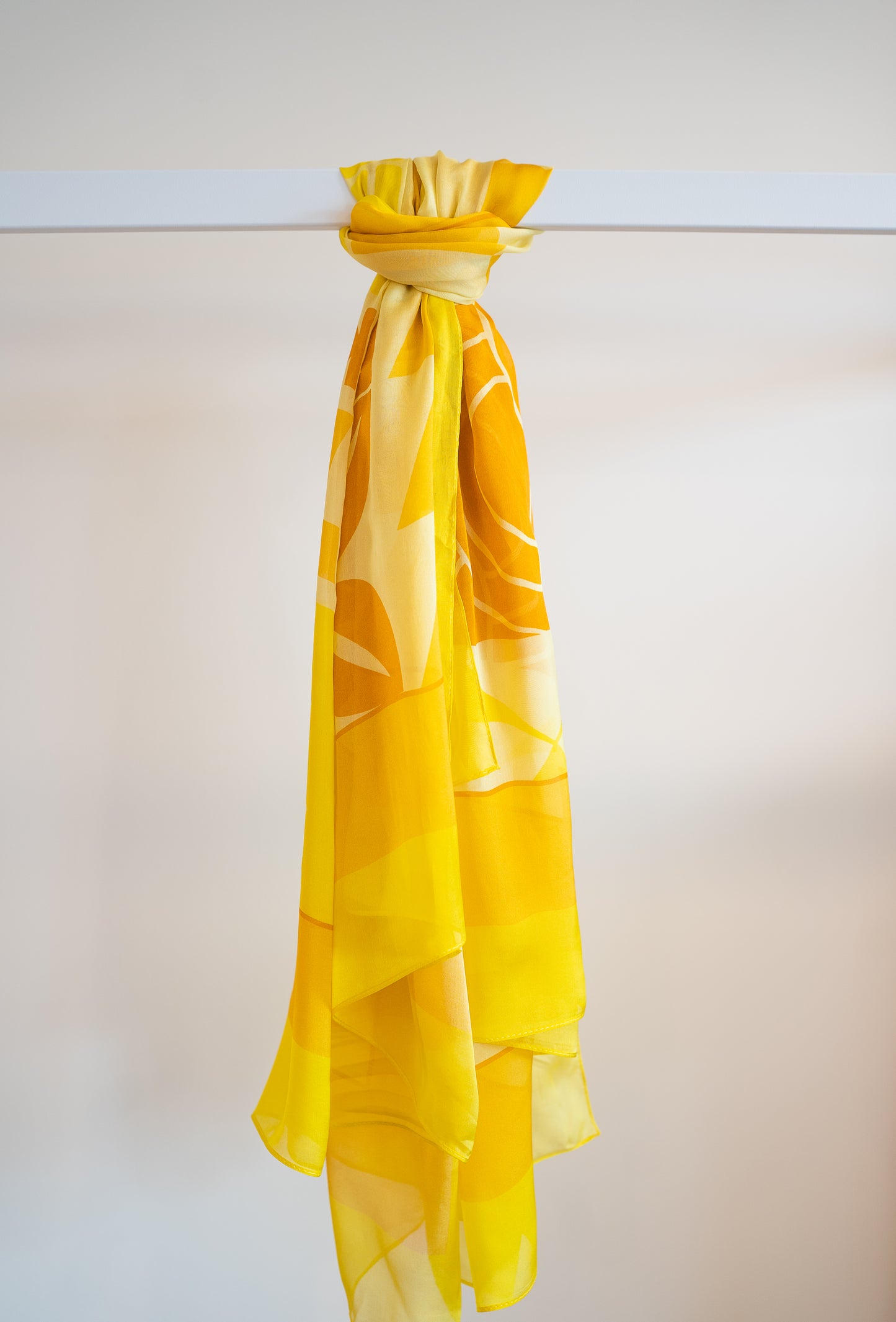 Silk Scarf - Yellow