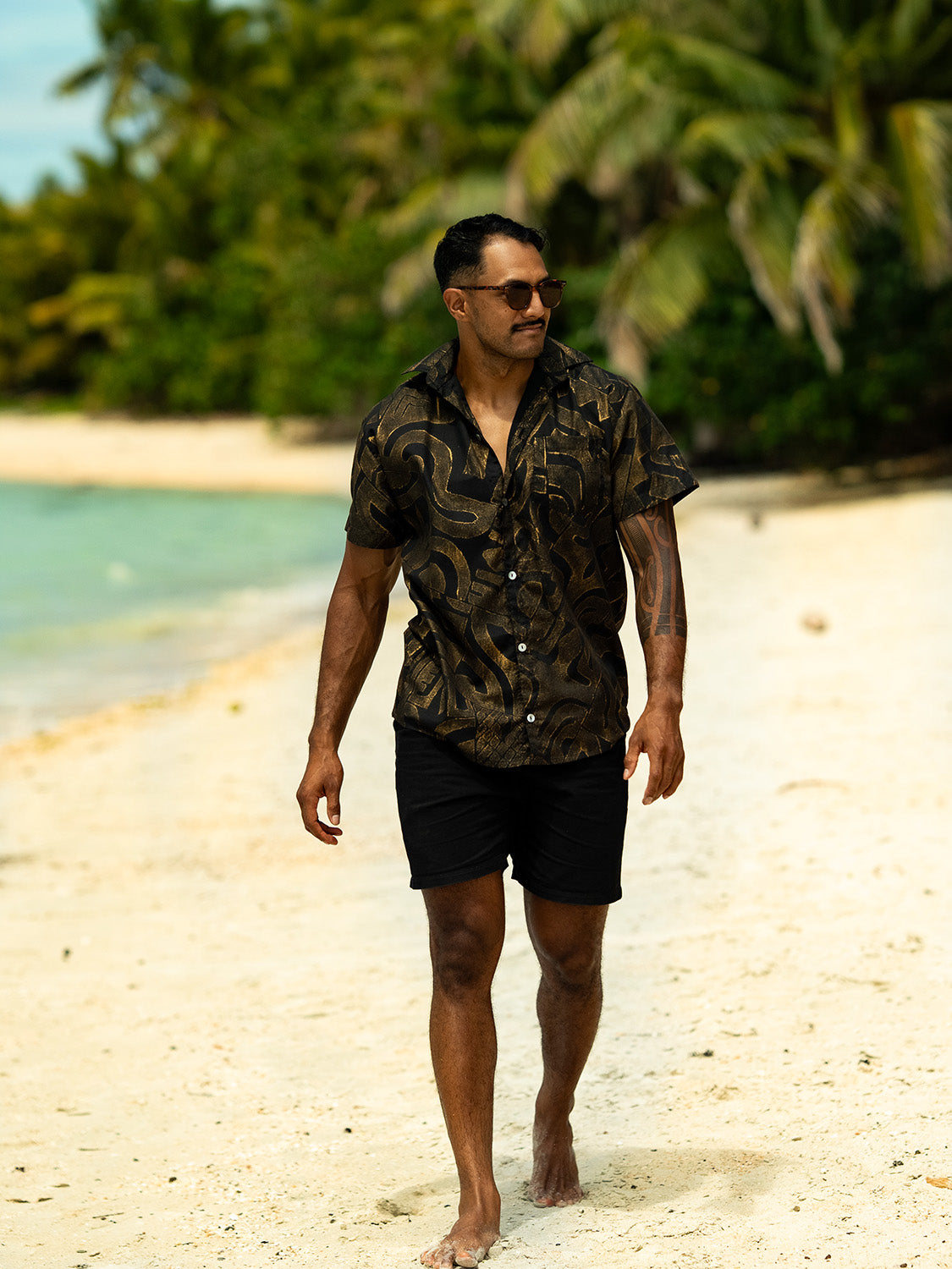 Taputu Shirt - Gold
