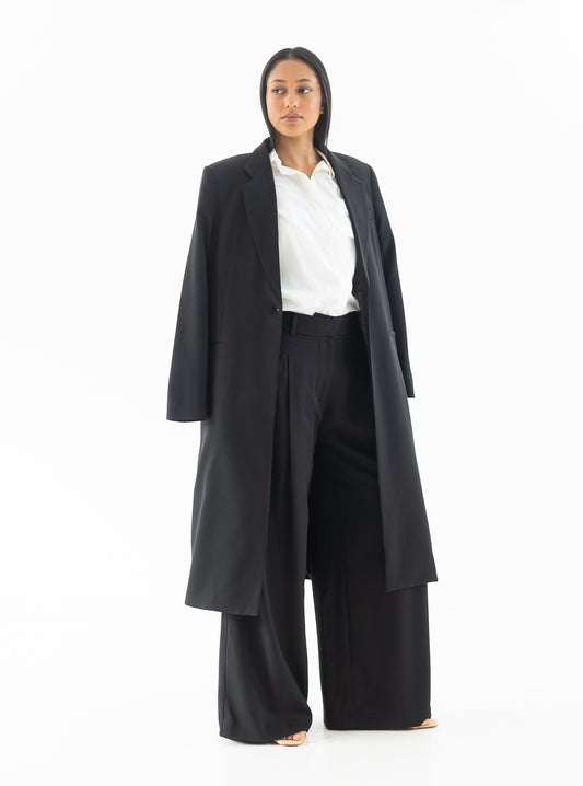Vira Spring Coat - Black
